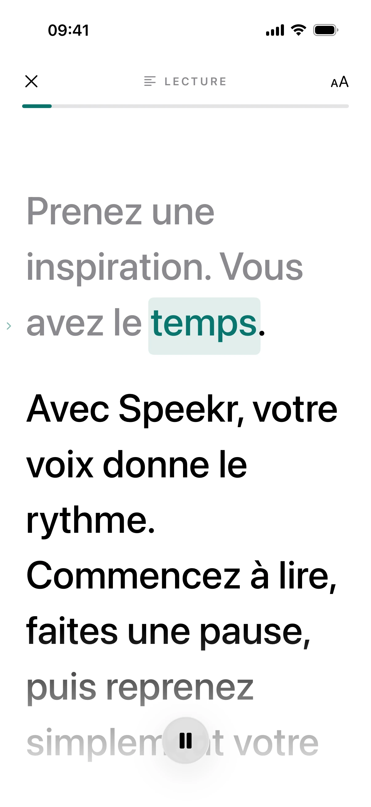 iPhone 17 — Vous parlez. Le texte suit.