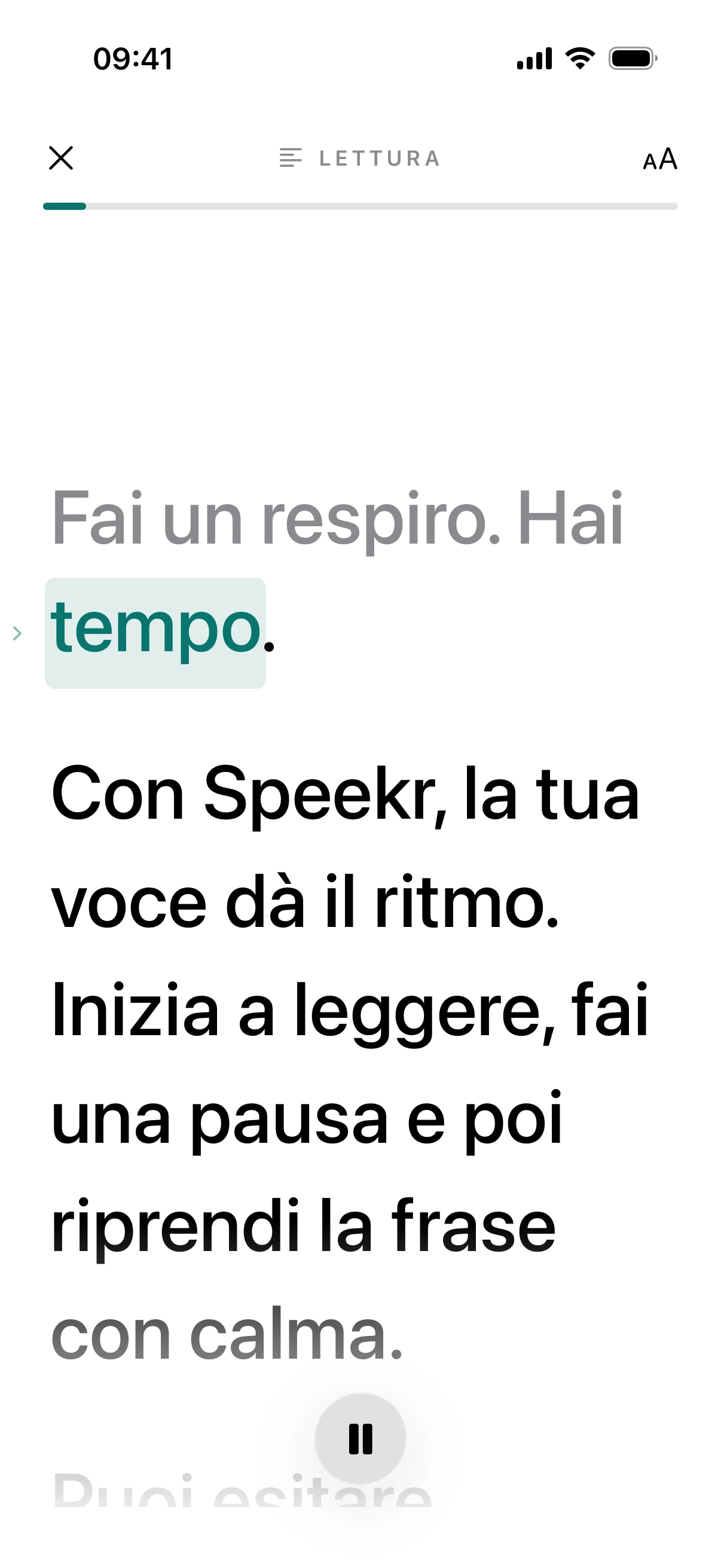 iPhone 17 — Tu parli. Il testo segue.